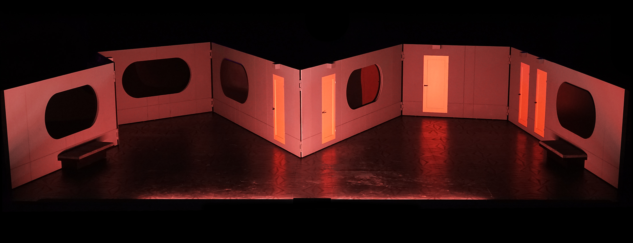 Klaus Grünberg set design, lighting: Simon Boccanegra (Giuseppe Verdi), Aalto Theater, Essen, 2023