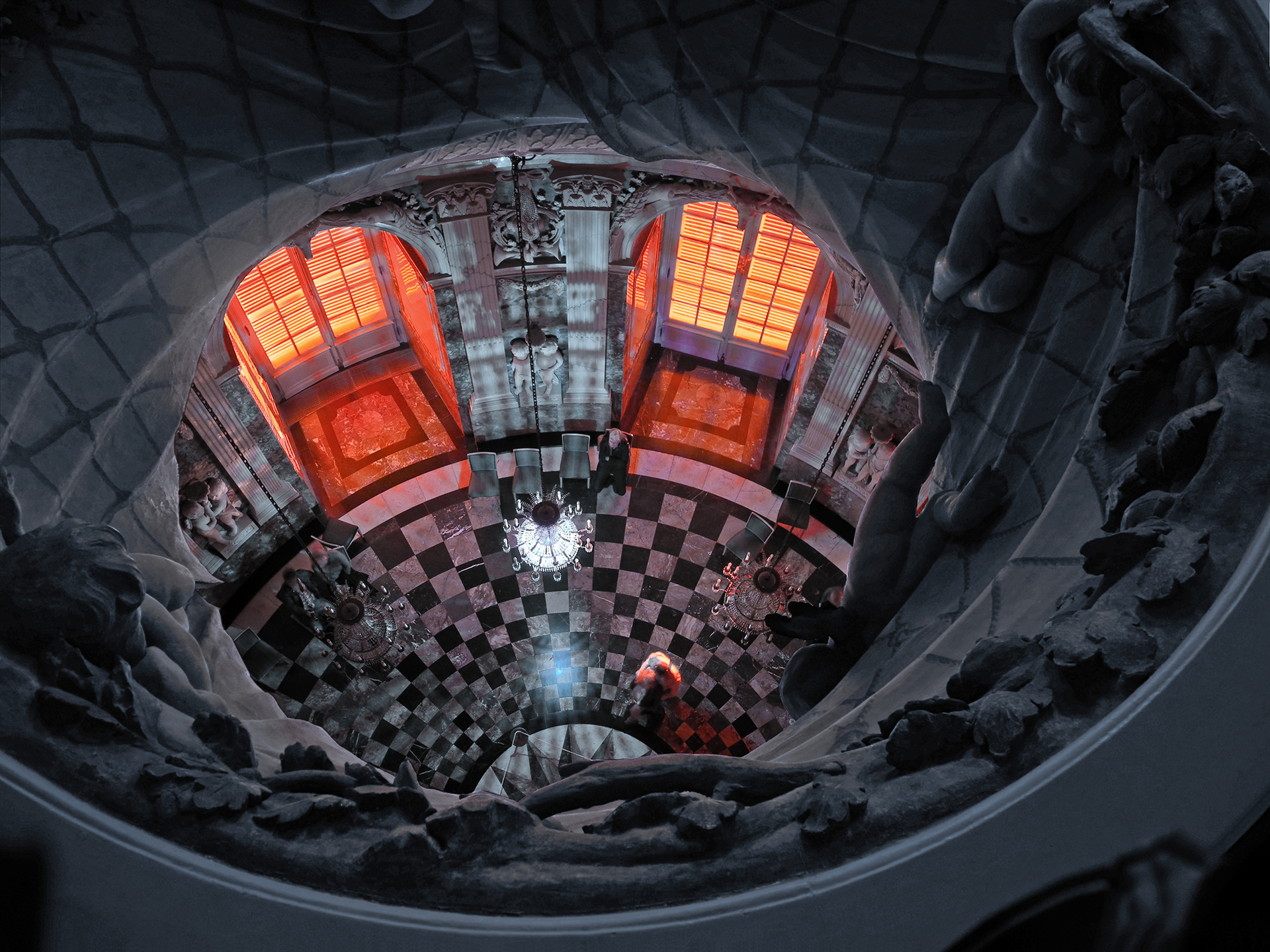 Klaus Grünberg, light design for DARKNESS 1816, lucid dream, 2016