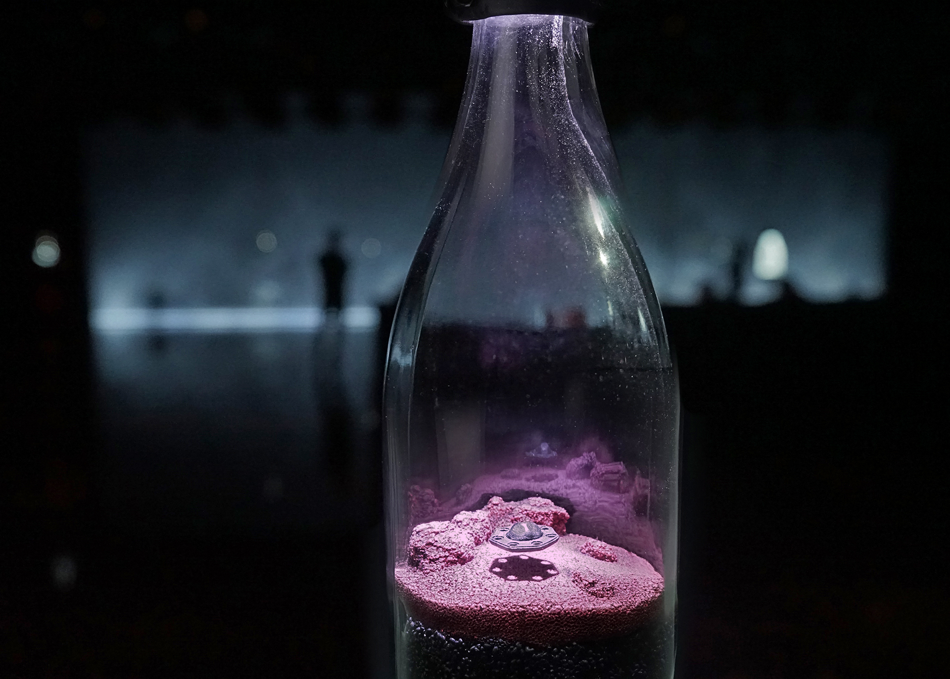 Klaus Grünberg space, lighting: Earth Dances (Harrison Birtwhistle), Cresc. Biennale, Ensemble Modern, Frankfurt, 2023