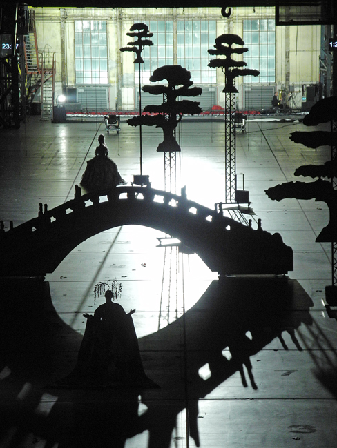 europeras 1 & 2, set design and light by Klaus Grünberg, Ruhrtriennale