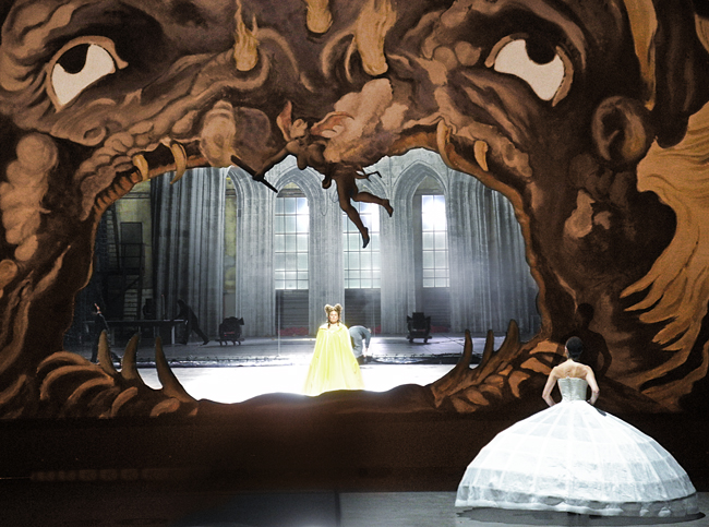 europeras 1 & 2, set design and light by Klaus Grünberg, Ruhrtriennale