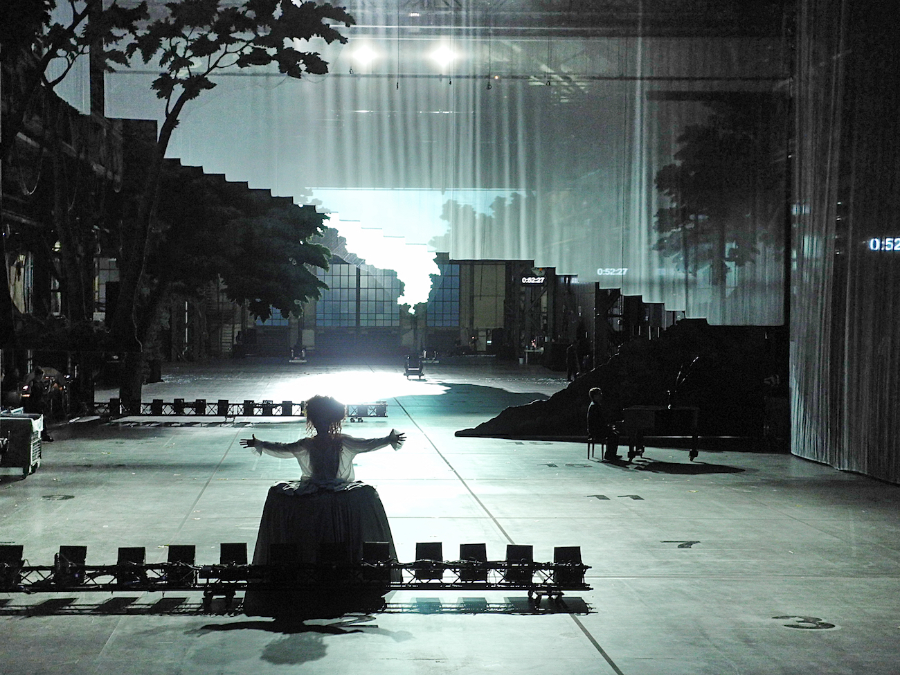 europeras 1 & 2, set design and light by Klaus Grünberg, Ruhrtriennale