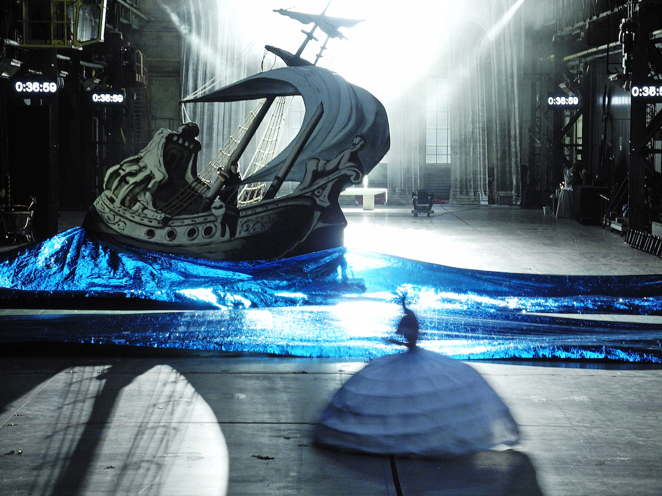 europeras 1 & 2, set design and light by Klaus Grünberg, Ruhrtriennale