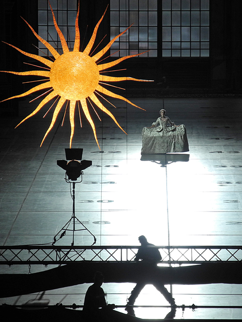 europeras 1 & 2, set design and light by Klaus Grünberg, Ruhrtriennale