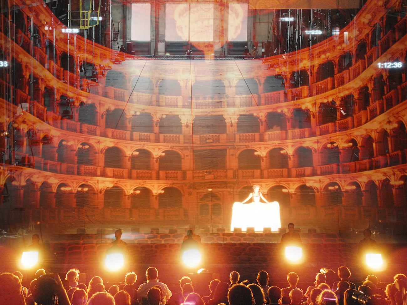 europeras 1 & 2, set design and light by Klaus Grünberg, Ruhrtriennale