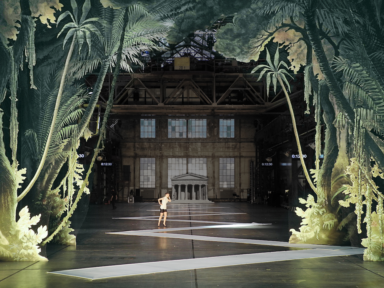 europeras 1 & 2, set design and light by Klaus Grünberg, Ruhrtriennale