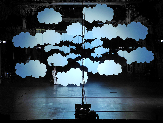 europeras 1 & 2, set design and light by Klaus Grünberg, Ruhrtriennale