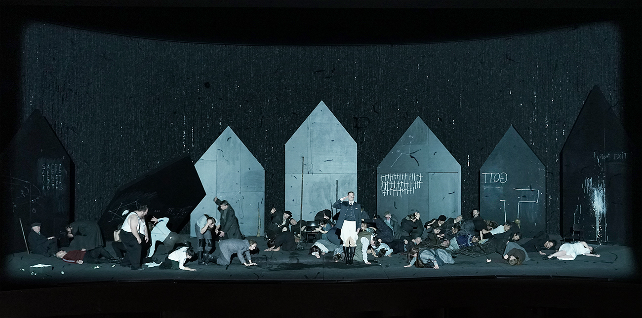 Klaus Grünberg set design, lighting, video: Der Freischuetz (Carl-Maria von Weber), Aalto Theater, Essen, 2018
