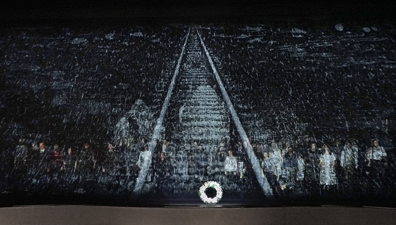 Klaus Grünberg set design, lighting, video: Der Freischuetz (Carl-Maria von Weber), Aalto Theater, Essen, 2018