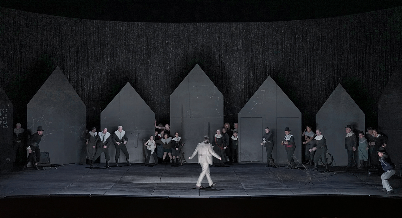 Klaus Grünberg set design, lighting, video: Der Freischuetz (Carl-Maria von Weber), Aalto Theater, Essen, 2018