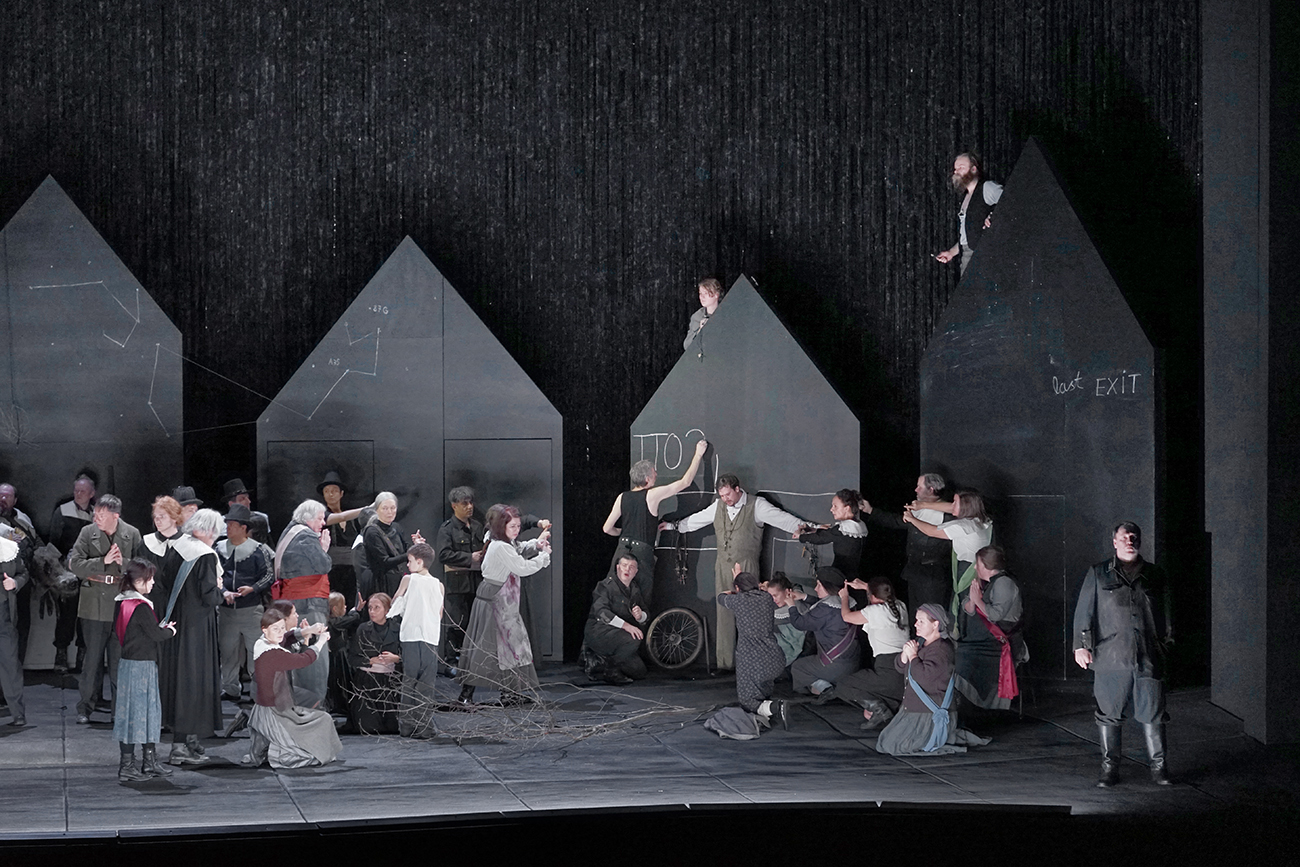 Klaus Grünberg set design, lighting, video: Der Freischuetz (Carl-Maria von Weber), Aalto Theater, Essen, 2018