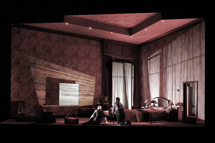 i went to the house but did not enter, Heiner Goebbels, Klaus Grünberg