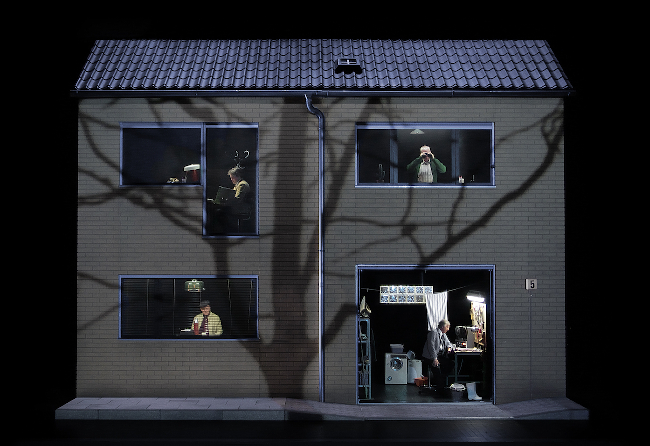 i went to the house but did not enter, Heiner Goebbels, Klaus Grünberg