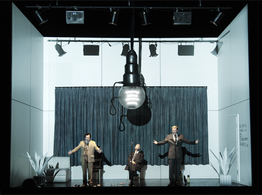 Klaus Grünberg, set and light design for Le Grand Macabre, Theater Bremen, 2007