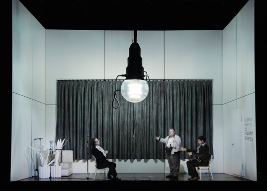 Klaus Grünberg, set and light design for Le Grand Macabre, Theater Bremen, 2007
