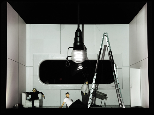 Klaus Grünberg, set and light design for Le Grand Macabre, Theater Bremen, 2007