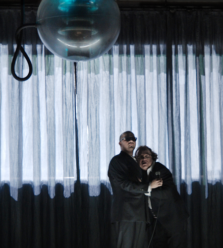 Klaus Grünberg, set and light design for Le Grand Macabre, Theater Bremen, 2007