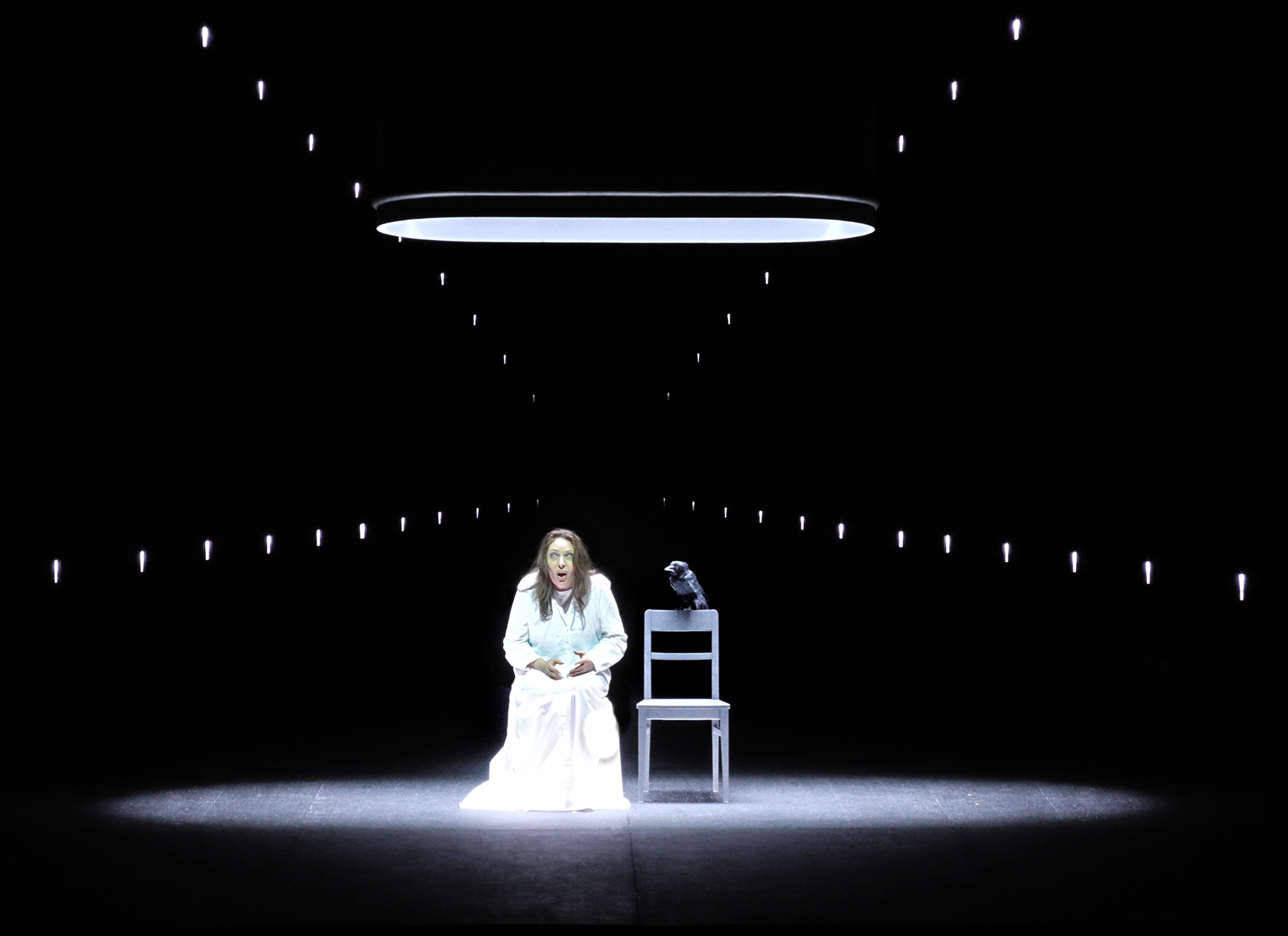 set and light design by Klaus Grünberg for Macbeth (Giuseppe Verdi), Opernhaus Zürich, 2016