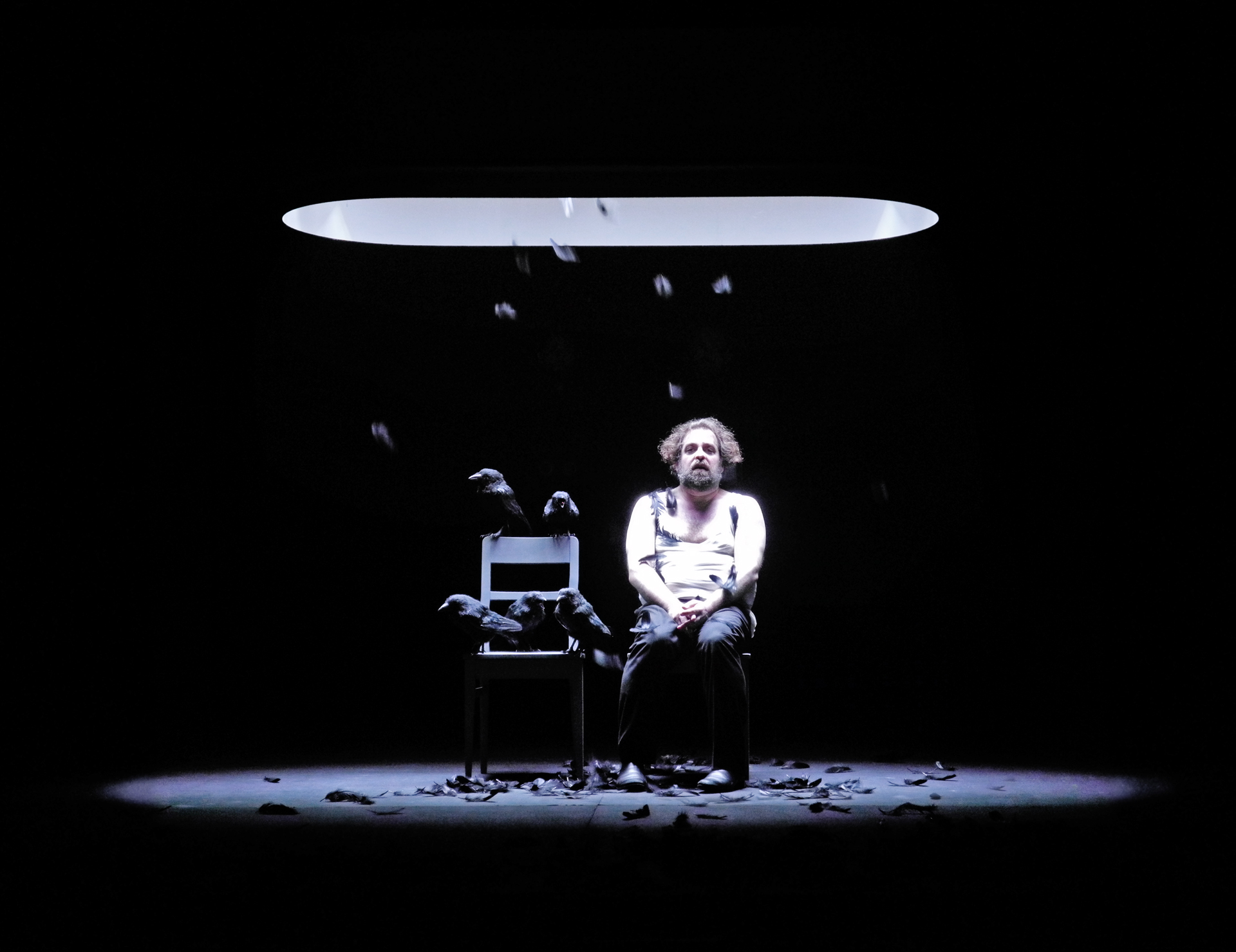 set and light design by Klaus Grünberg for Macbeth (Giuseppe Verdi), Opernhaus Zürich, 2016