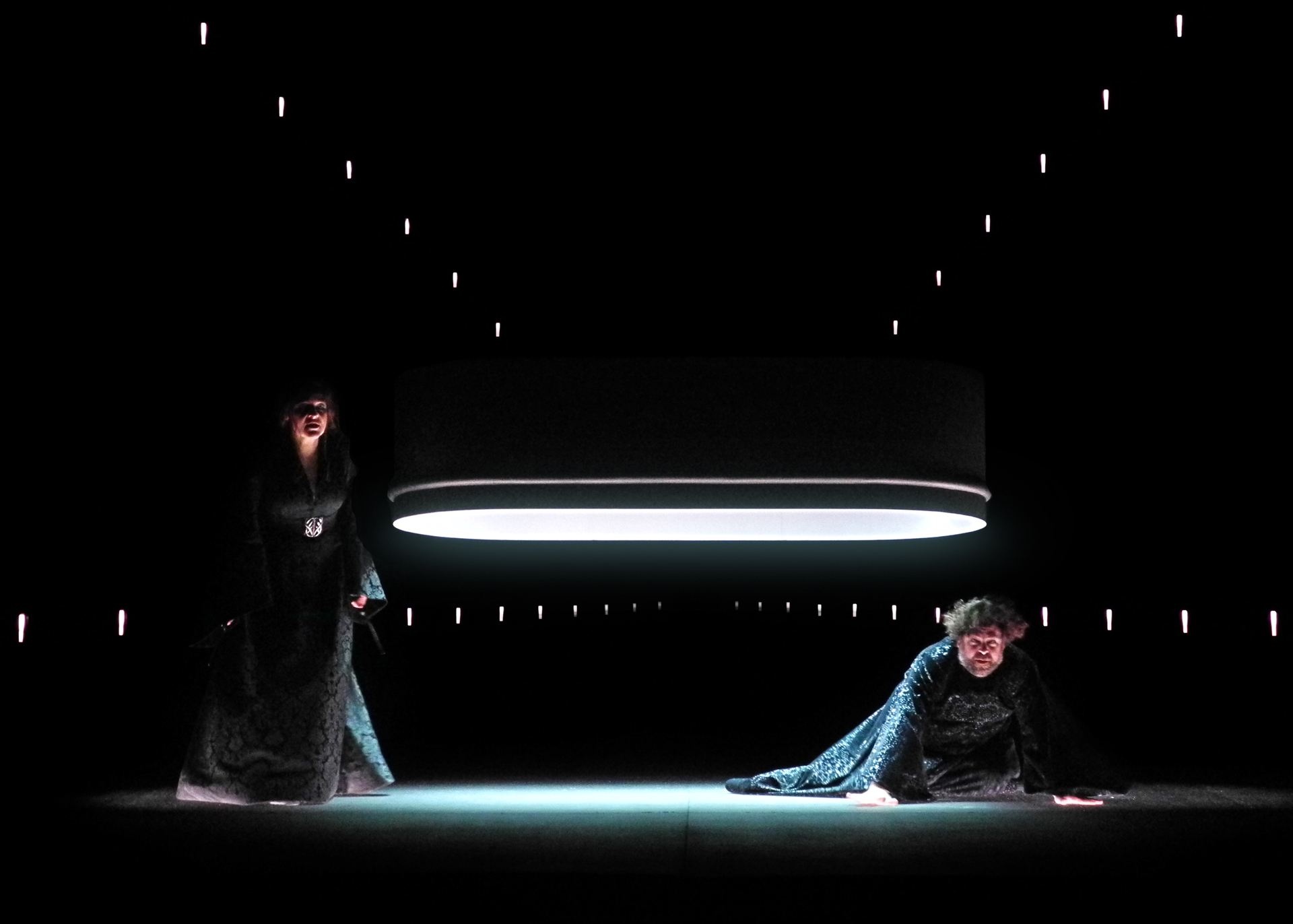 set and light design by Klaus Grünberg for Macbeth (Giuseppe Verdi), Opernhaus Zürich, 2016