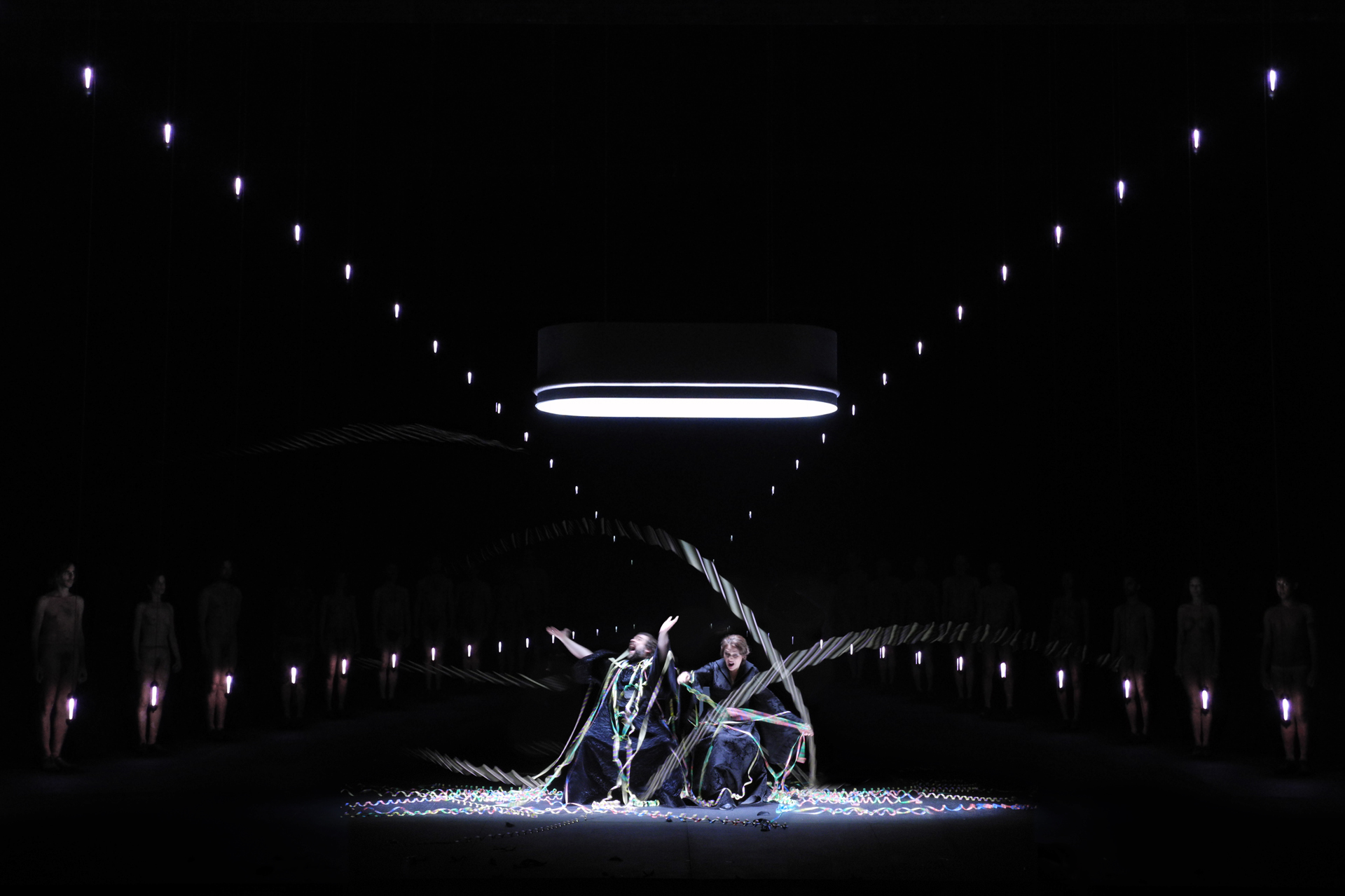 set and light design by Klaus Grünberg for Macbeth (Giuseppe Verdi), Opernhaus Zürich, 2016