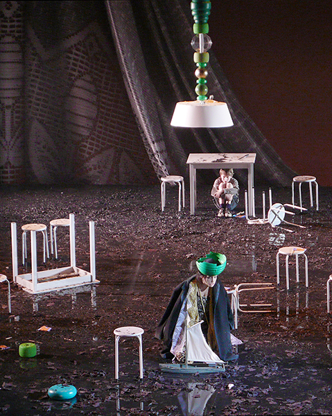 Klaus Grünberg, set and light design for Mazeppa, Vlaamse Opera, 2009