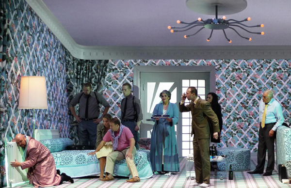 Klaus Grünberg, set and light design for Salome, Deutsche Opern am Rhein, 2009