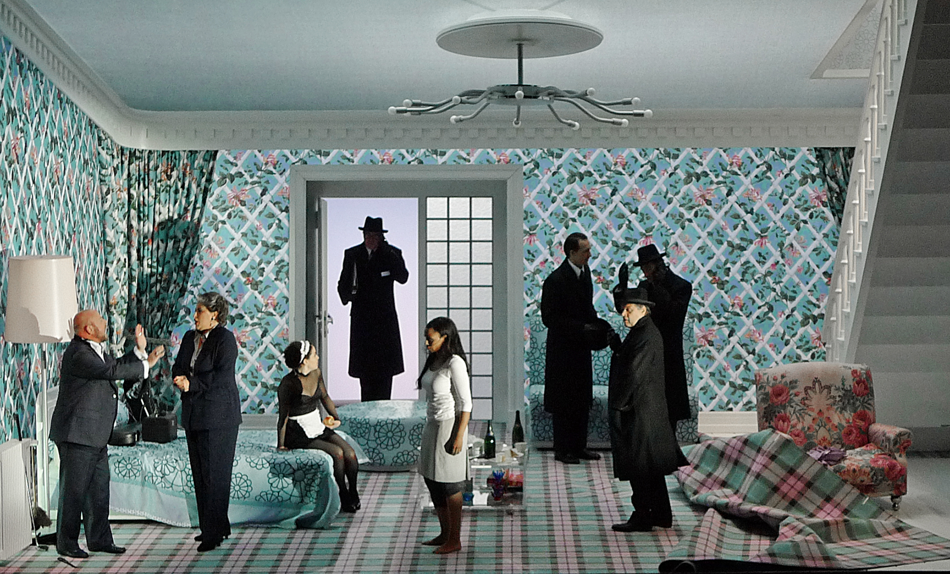 Klaus Grünberg, set and light design for Salome, Deutsche Opern am Rhein, 2009