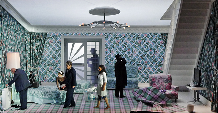 Klaus Grünberg, set and light design for Salome, Deutsche Opern am Rhein, 2009