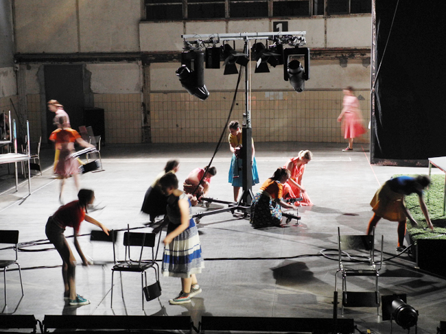 When the Mountain Changed it's Clothing, set design and light by Klaus Grünberg