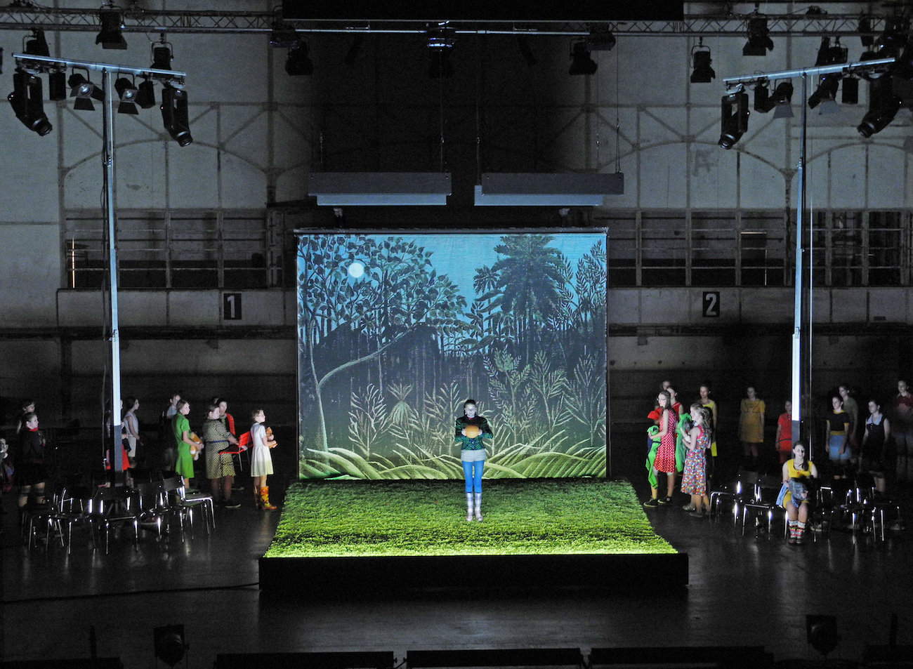 When the Mountain Changed it's Clothing, set design and light by Klaus Grünberg