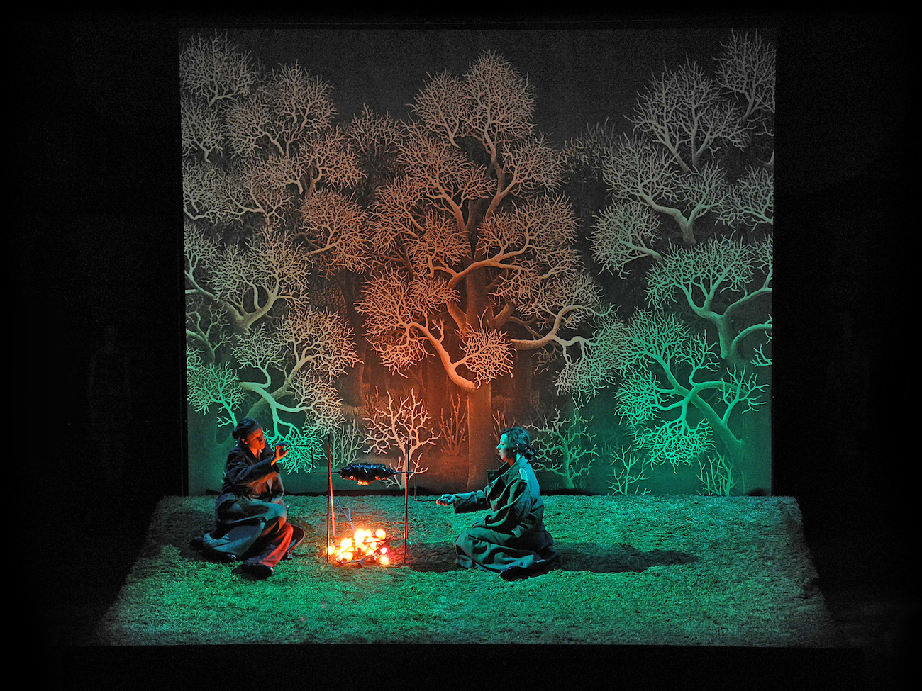 When the Mountain Changed it's Clothing, set design and light by Klaus Grünberg