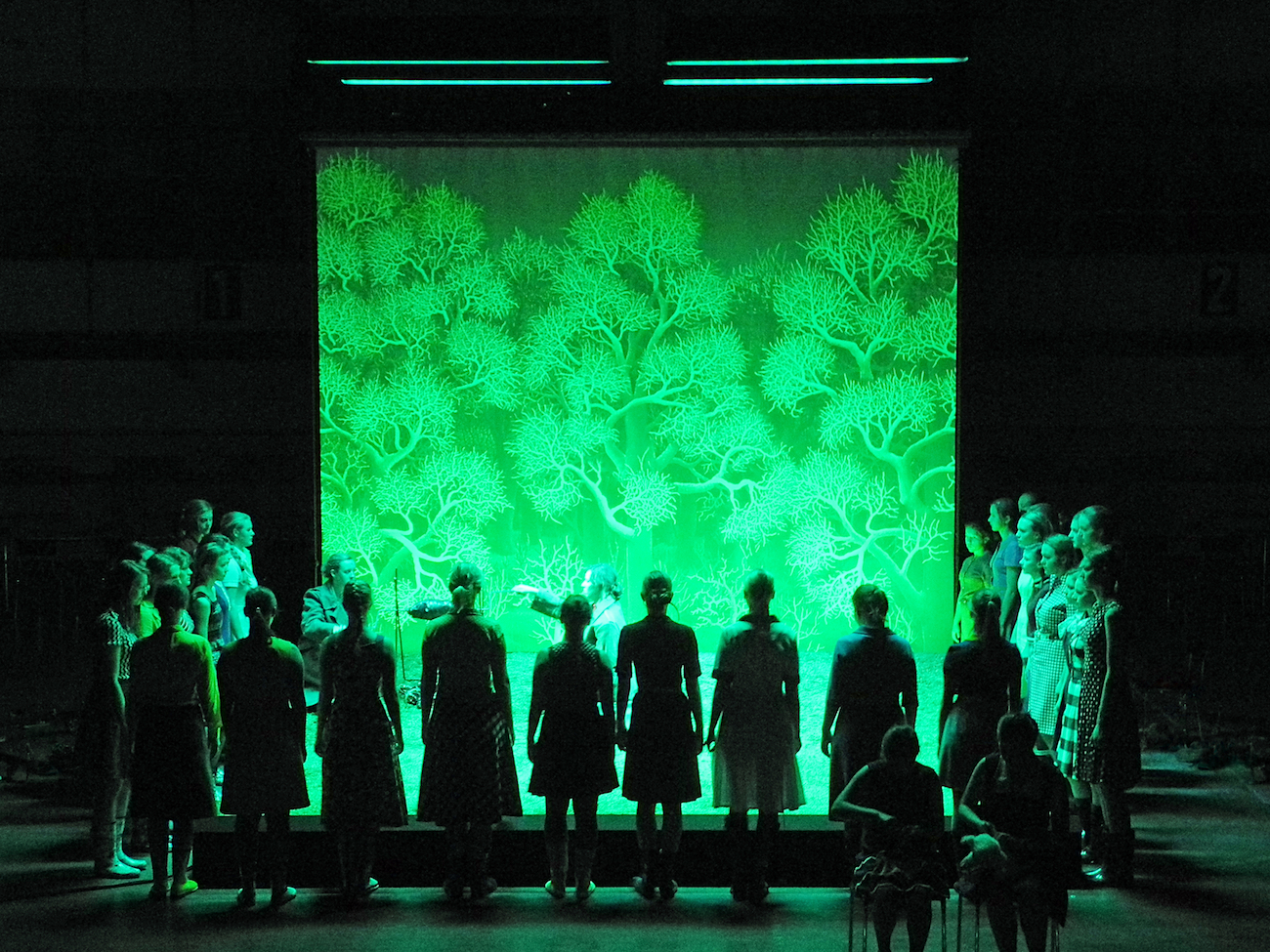 When the Mountain Changed it's Clothing, set design and light by Klaus Grünberg