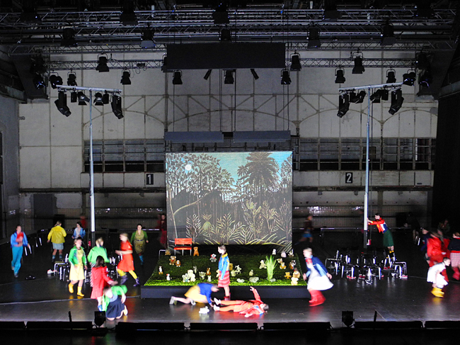 When the Mountain Changed it's Clothing, set design and light by Klaus Grünberg