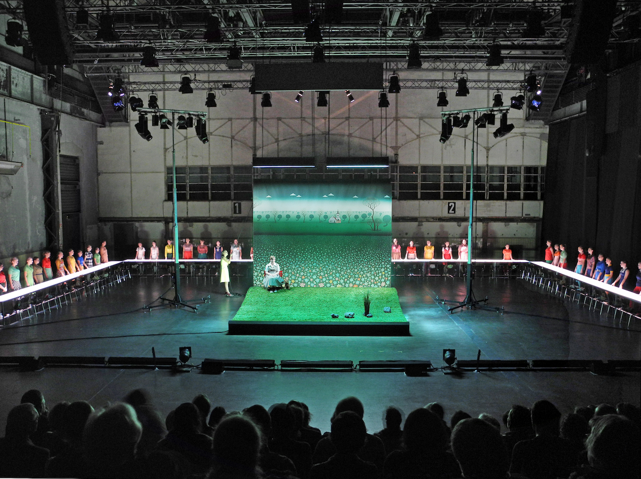 When the Mountain Changed it's Clothing, set design and light by Klaus Grünberg