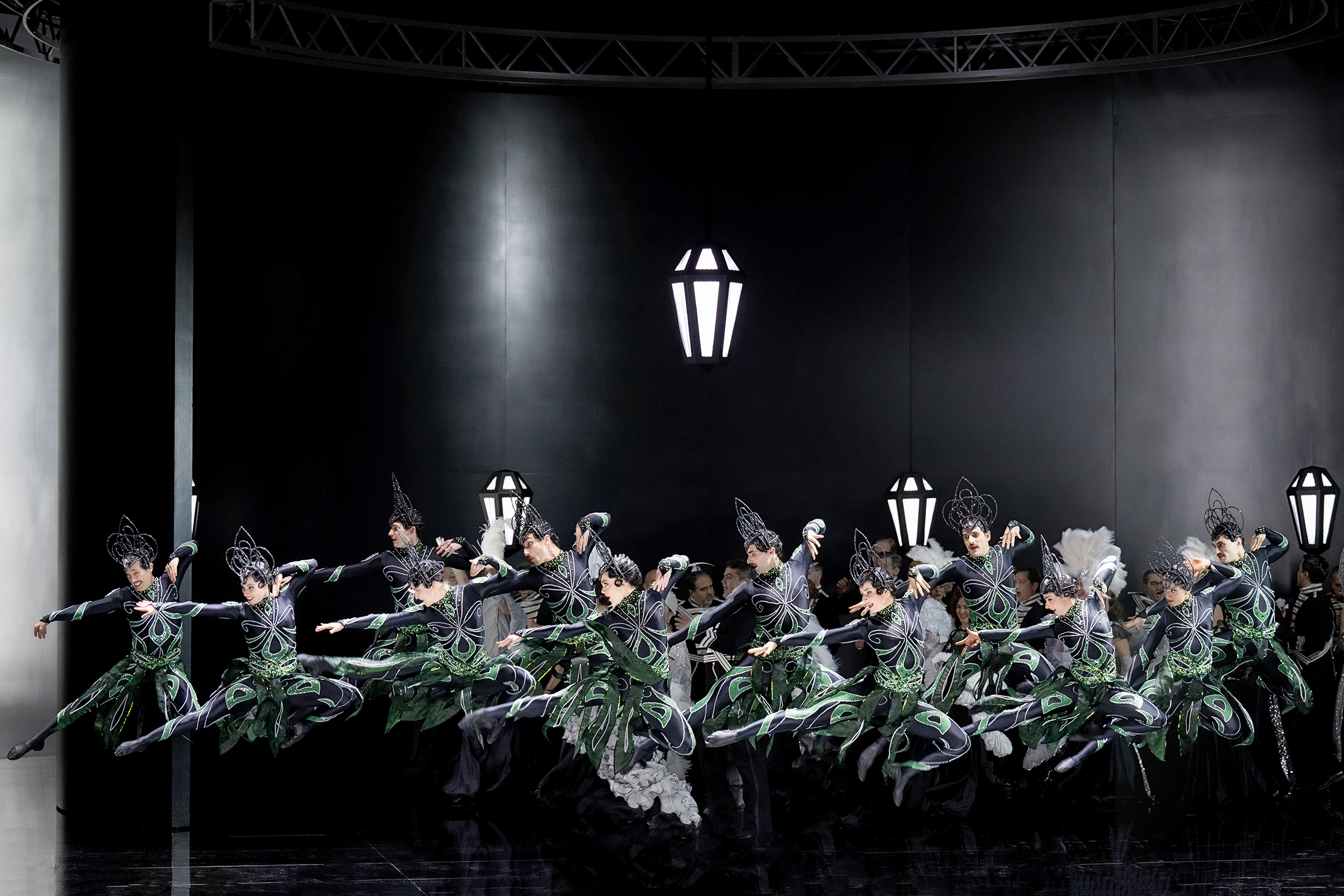 Die lustige Witwe (Franz Lehár), set and light design: Klaus Grünberg, Opernhaus Zürich, 2024
