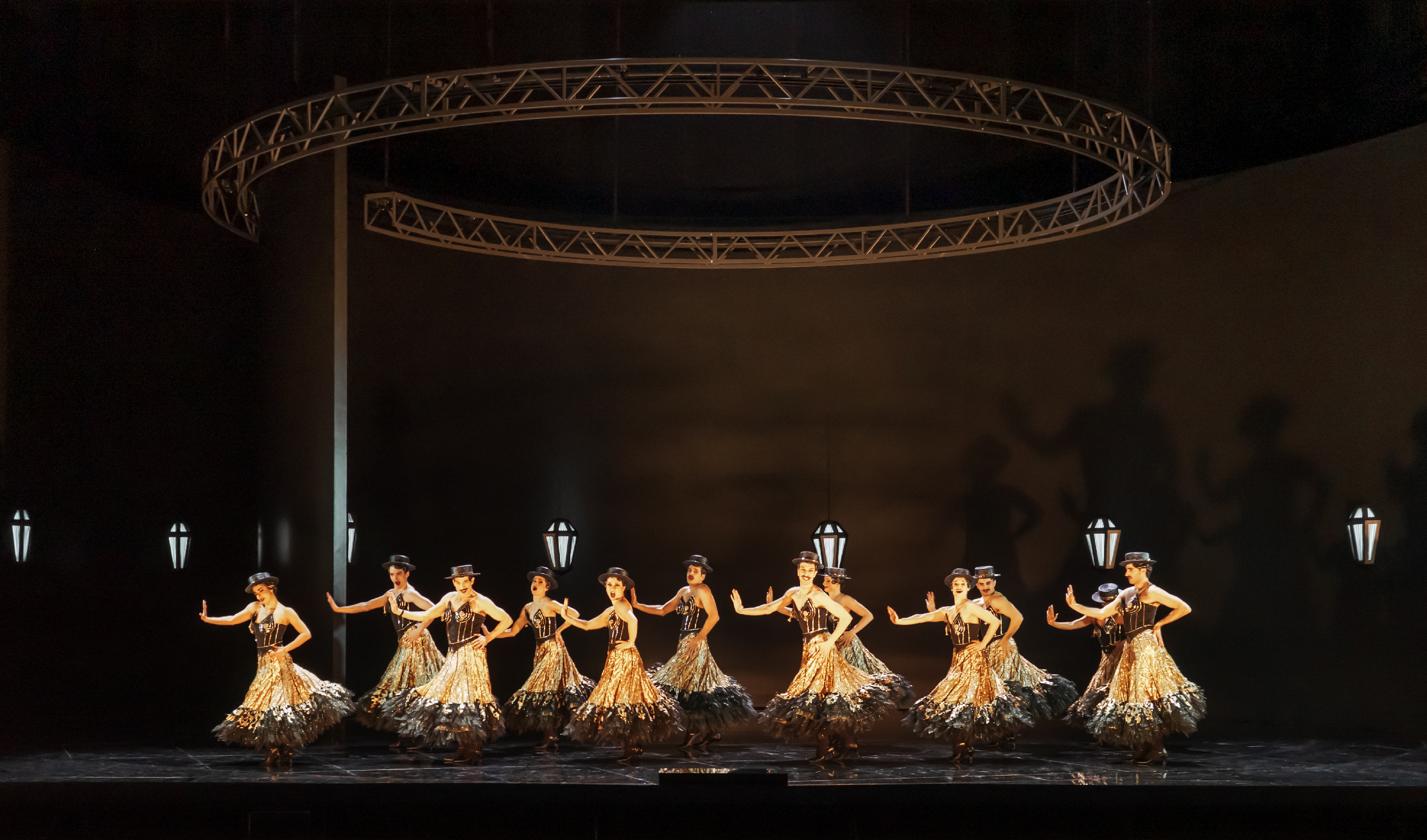 Die lustige Witwe (Franz Lehár), set and light design: Klaus Grünberg, Opernhaus Zürich, 2024