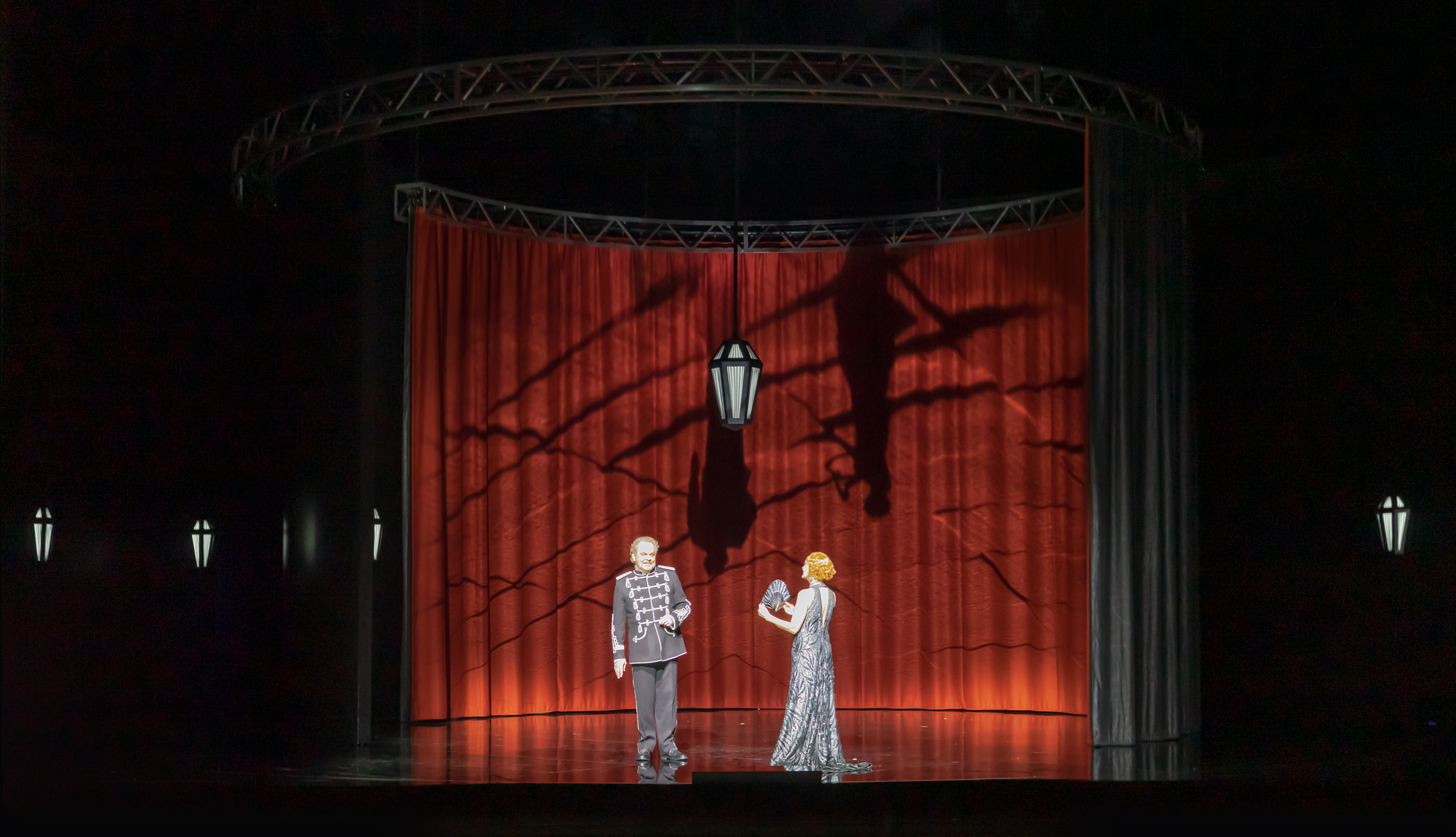 Die lustige Witwe (Franz Lehár), set and light design: Klaus Grünberg, Opernhaus Zürich, 2024
