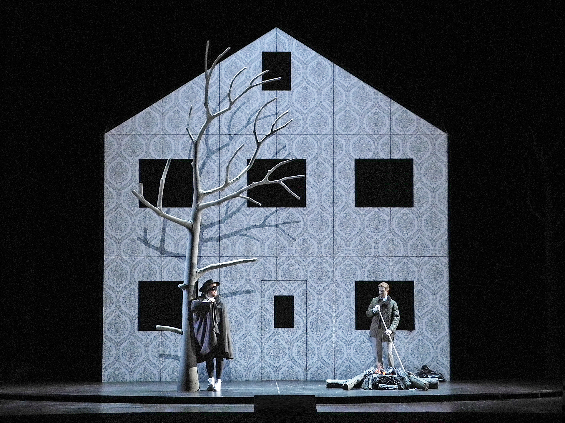 Die Zauberflöte (Wolfgang Amadeus Mozart), set and light design: Klaus Grünberg, Opernhaus Zürich, 2014