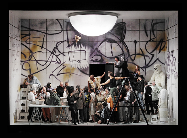 Klaus Grünberg, set and light design, Die Zauberin, Vlaamse Opera, 2011