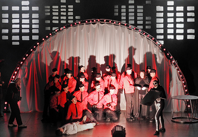 Klaus Grünberg, set and light design, Die Zauberin, Vlaamse Opera, 2011