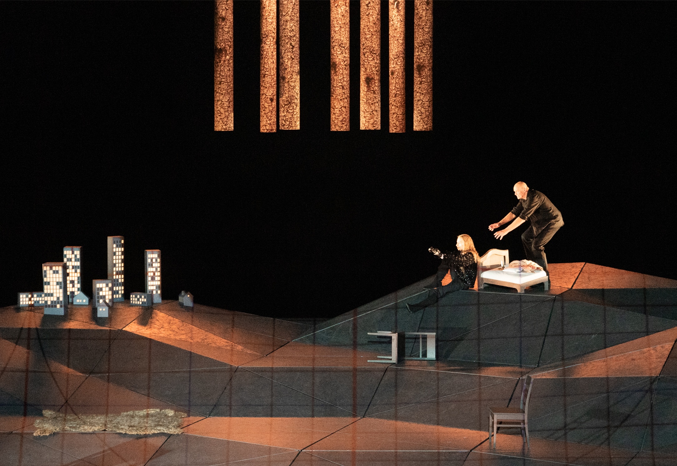 Klaus Grünberg, set and light design for Written on Skin (George Benjamin / Martin Crimp), Oper Frankfurt, 2026