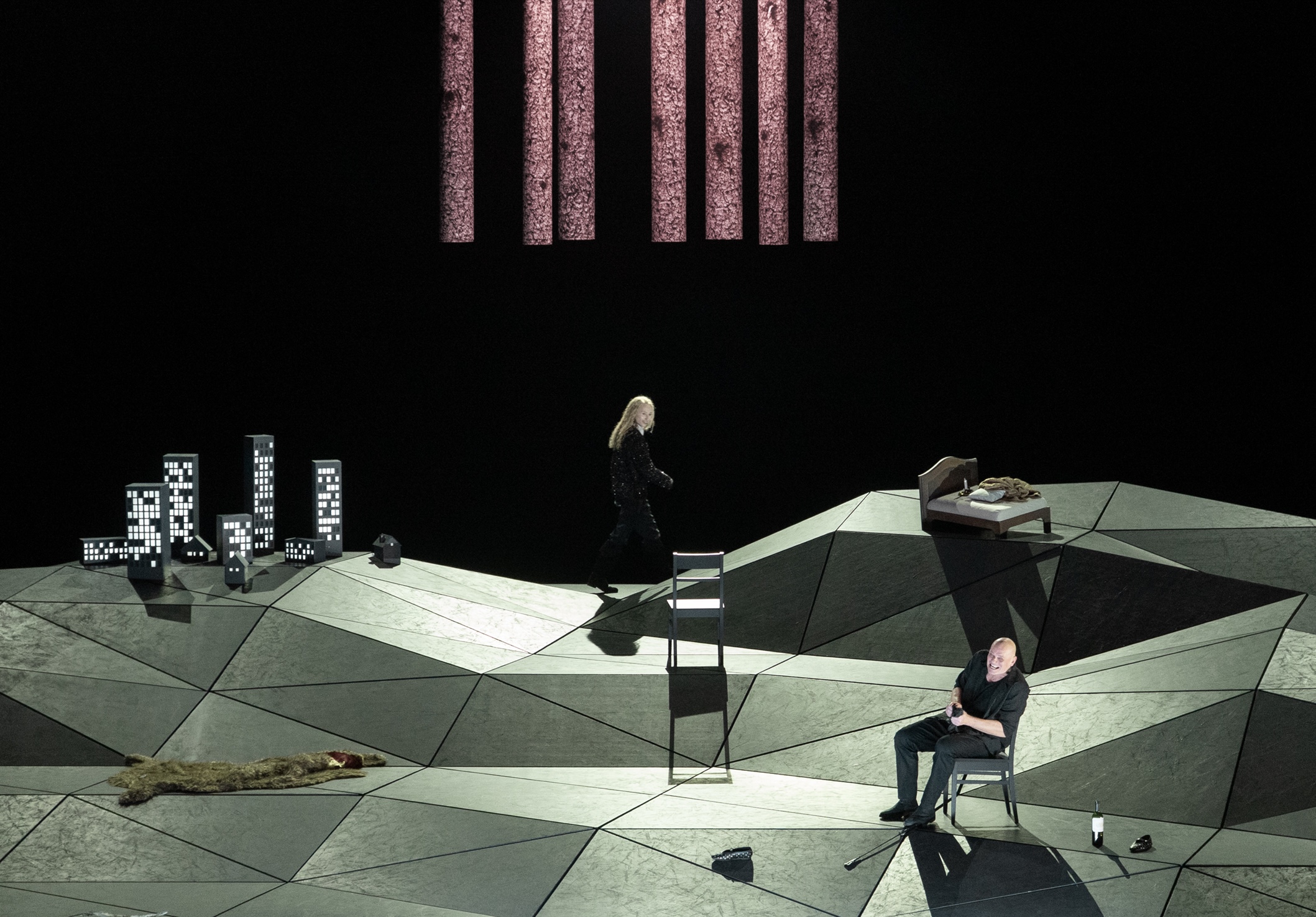 Klaus Grünberg, set and light design for Written on Skin (George Benjamin / Martin Crimp), Oper Frankfurt, 2026